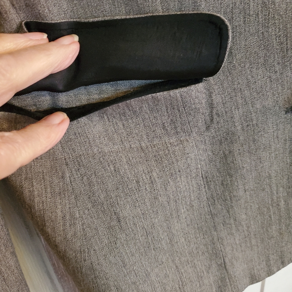 Christina Gray ,Black Trim Blazer S - Picture 6 of 9